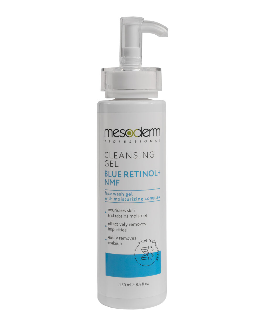 Очищающий гель «Blue Retinol+NMF» 250 мл,