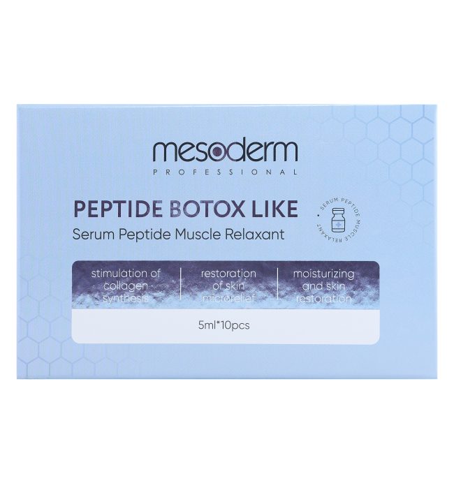 Cыворотка миорелаксант для фракционной мезотерапии»Peptide Botox Like» 5мл*10шт.